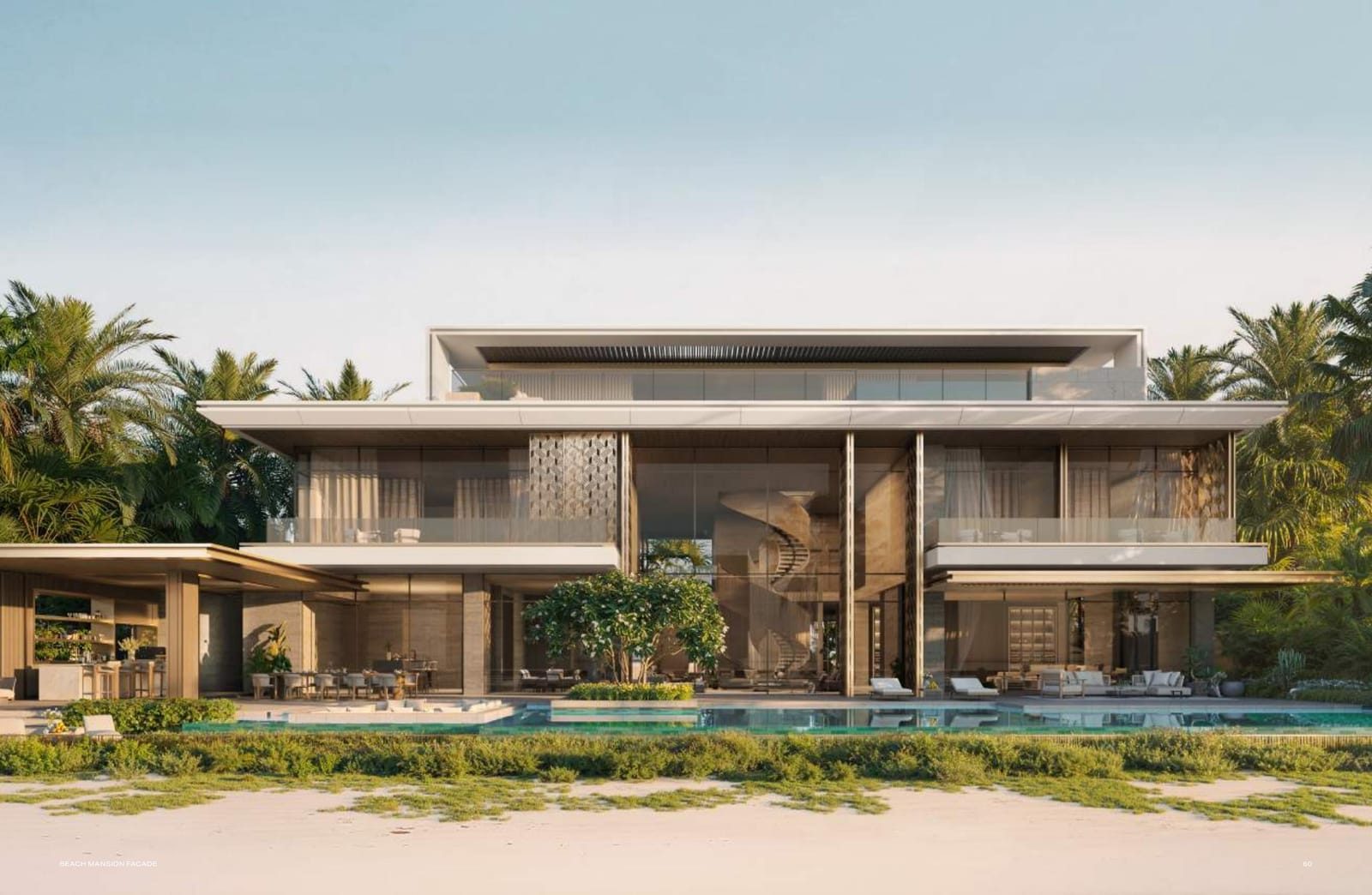Four Seasons Private Residences, Saadiyat Beach — mansion pool