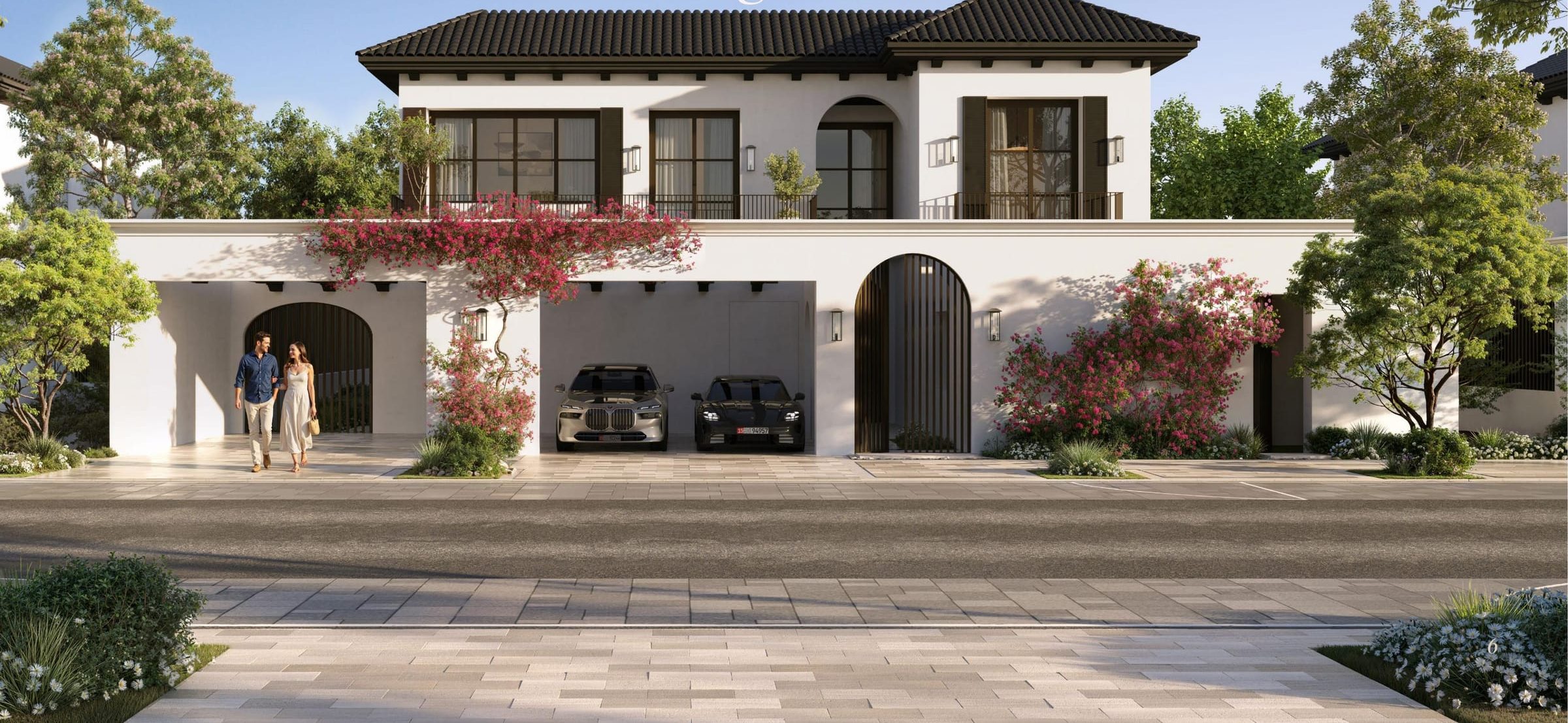 HGE Golf Range Villas — andalusian villa exterior
